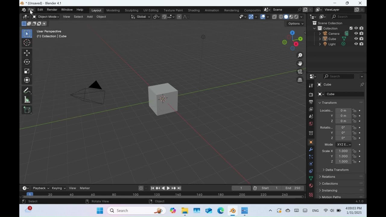 How To Convert to AC3D Using Blender