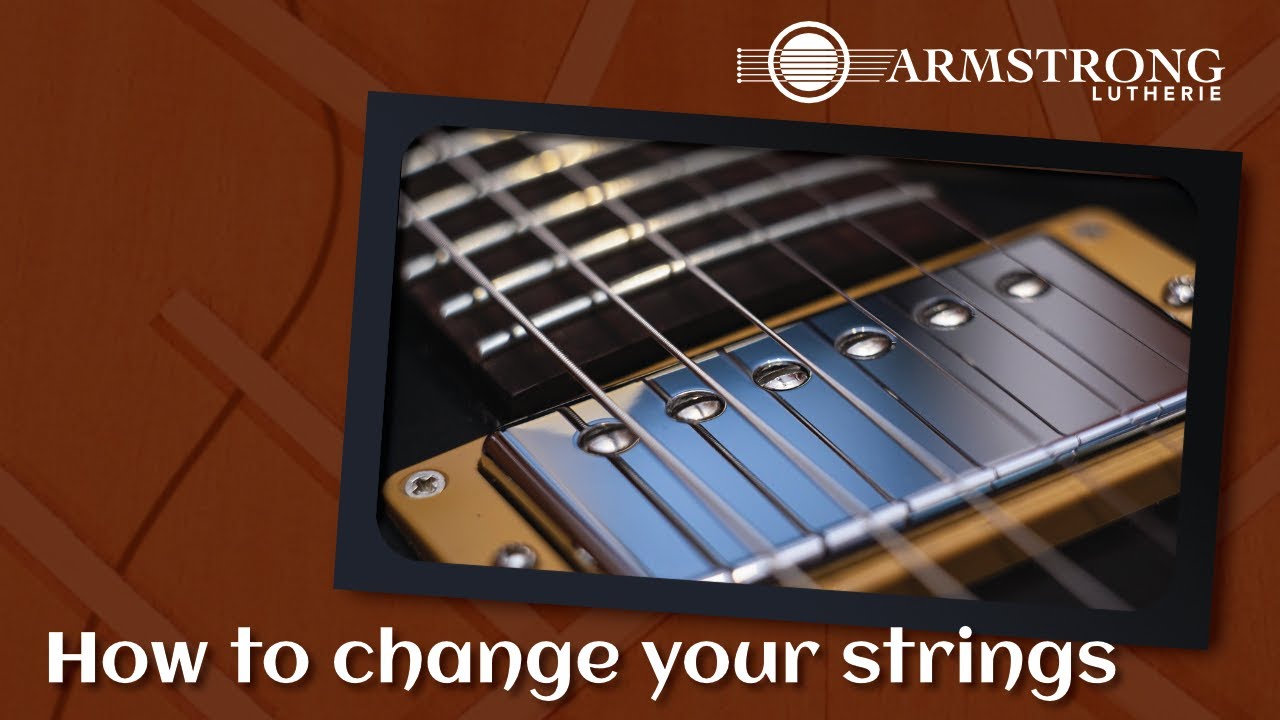 Changing Strings on an Electric Guitar