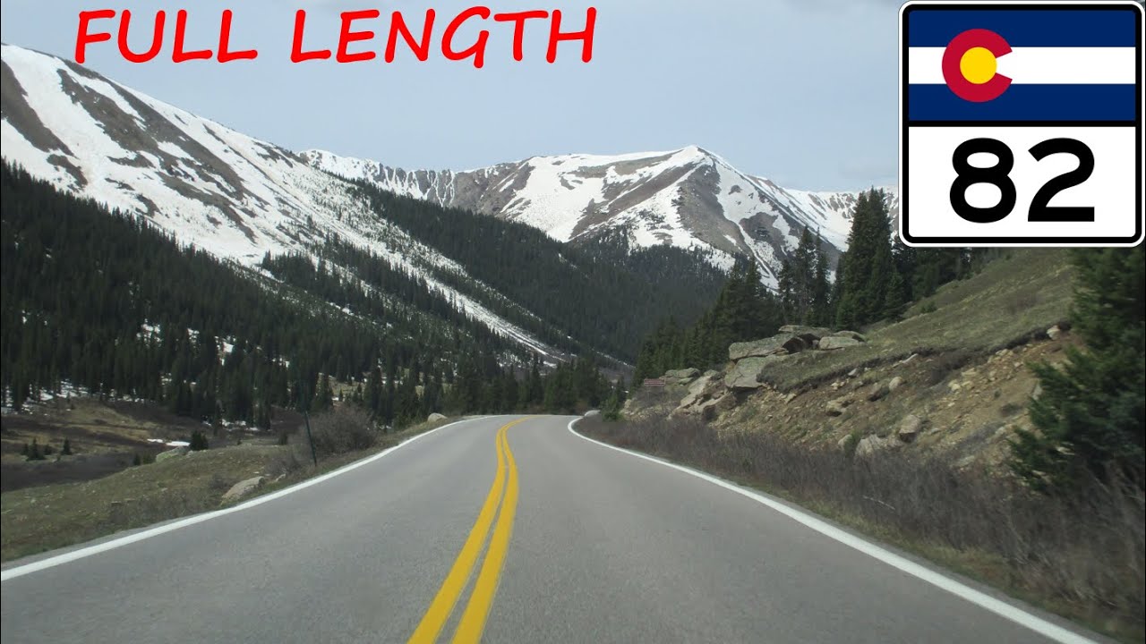 CO Highway 82/Independence Pass Highway westbound