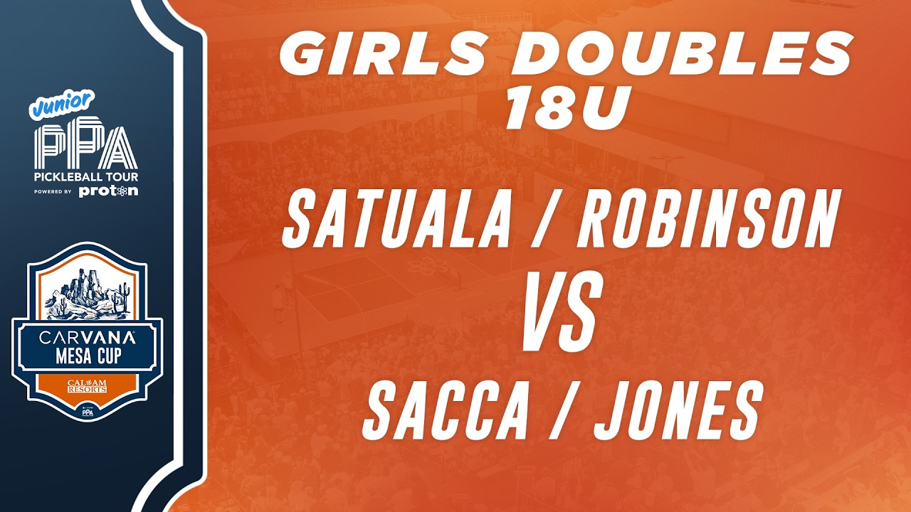 Satuala/Robinson vs Sacca/Jones at The Carvana Mesa Cup