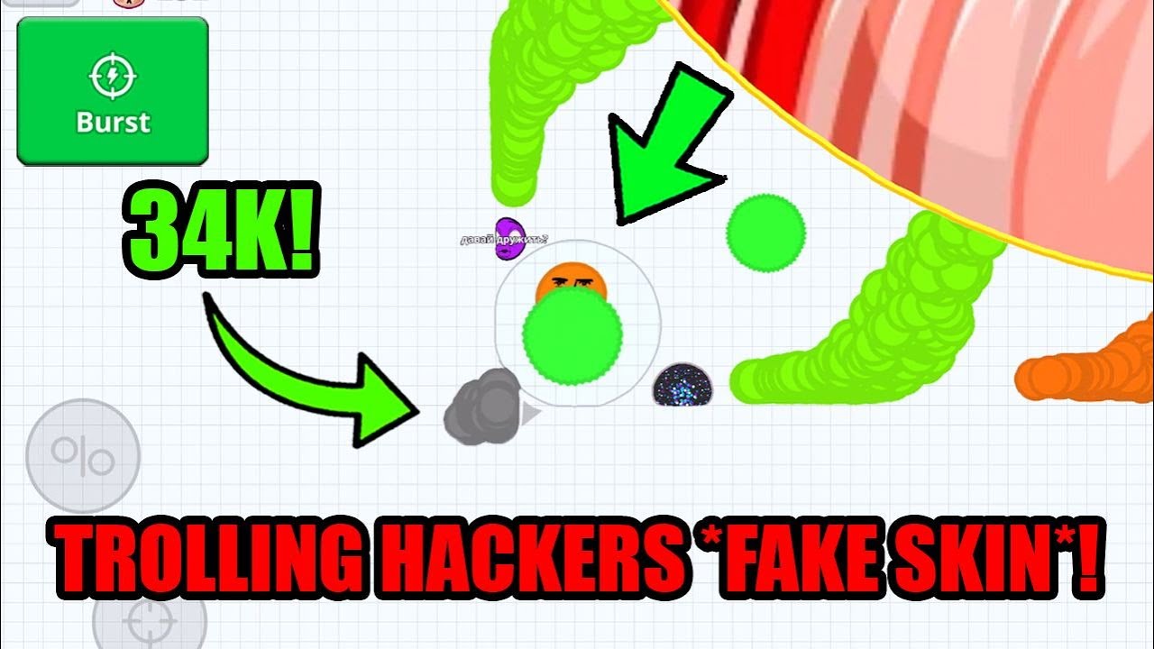 MACRO HACKERS TROLLING *FAKE SKIN*!! Agar.io Mobile - FUNNY/DUMB MOMENTS - VIDEO SKIN HACK - Agar.io