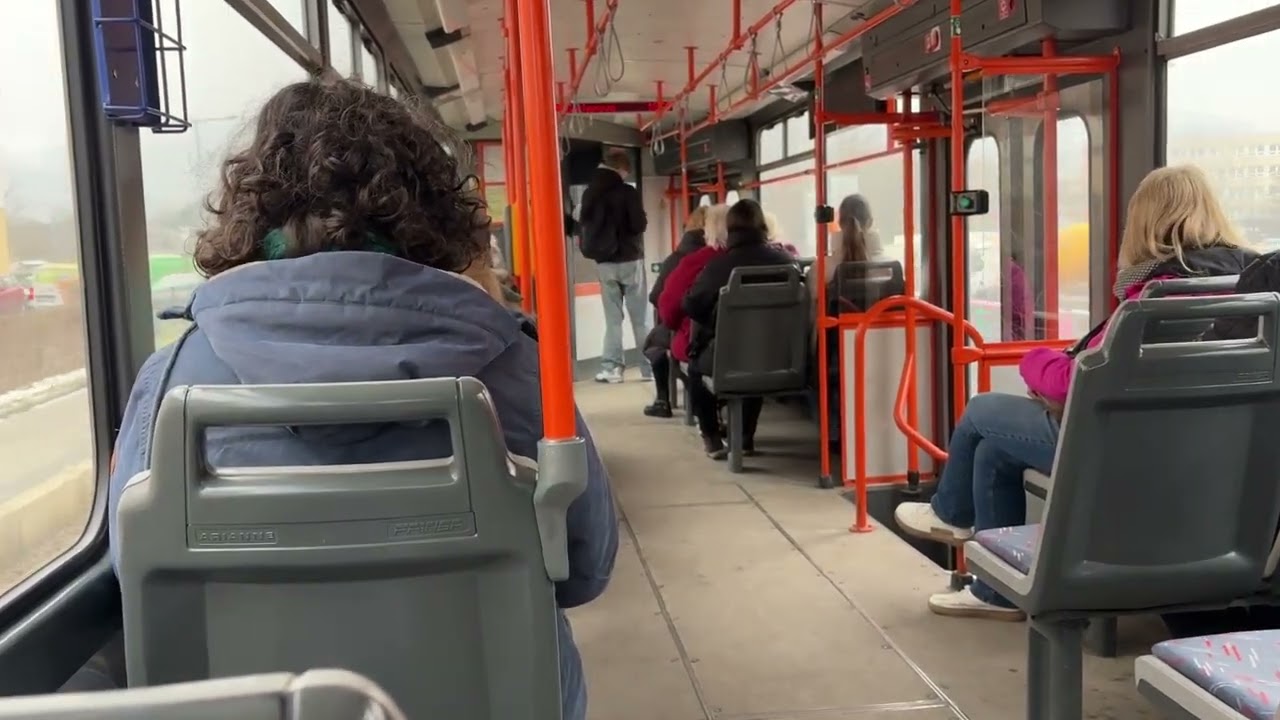 ČKD TATRA T6A5 1243 NA LINCE 3 SMĚR BYSTRC RAKOVECKÁ