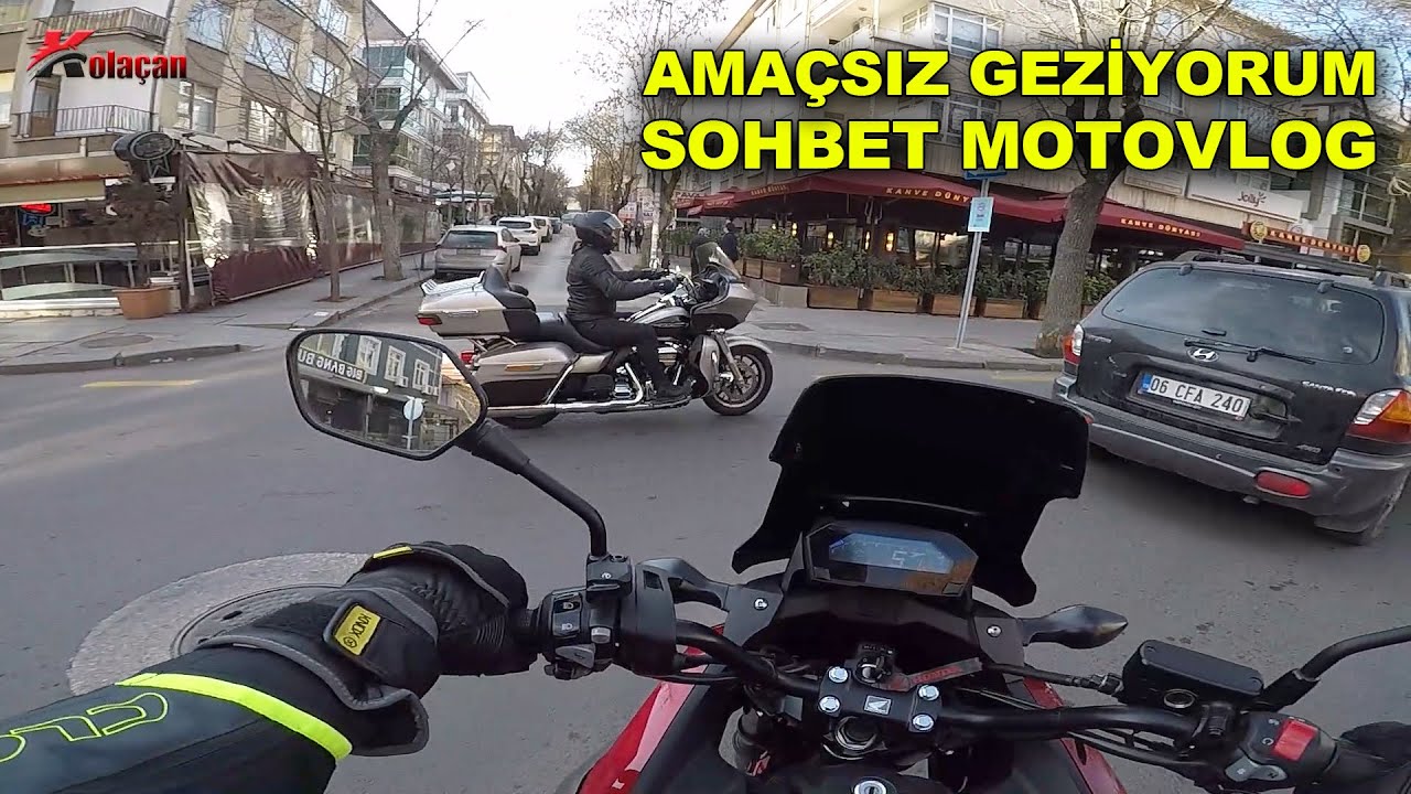 Ankara Bahçelievler Amaçsız geziyorum | Trafik günlüğü ve İncelemeler | Sohbet motovlog