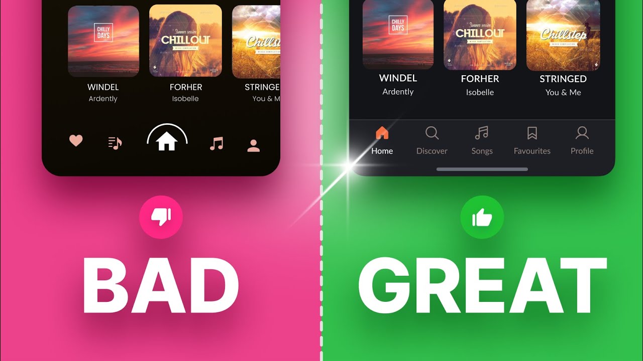 Лучшие советы по UI/UX-дизайну: как создать отличную нижнюю панель навигации для мобильных устройств