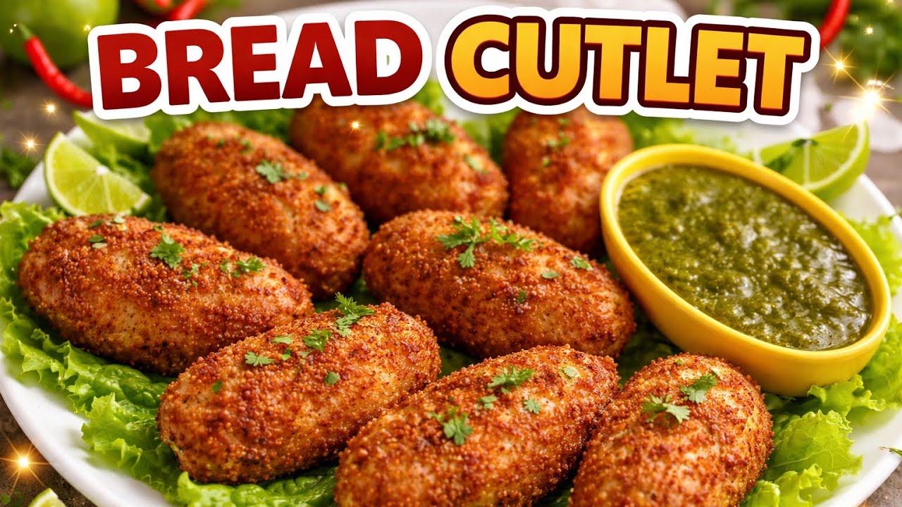 Crispy Bread Cutlet Recipe | Bahar Se Crunchy, Andar Se Soft 😍“Is Ramjan Iftar me banaye ye cutlet 👌