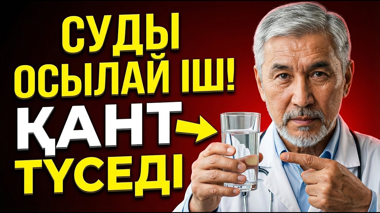 50 жастан кейін су қалай ішу керек? Қант деңгейіне әсер ететін әдет