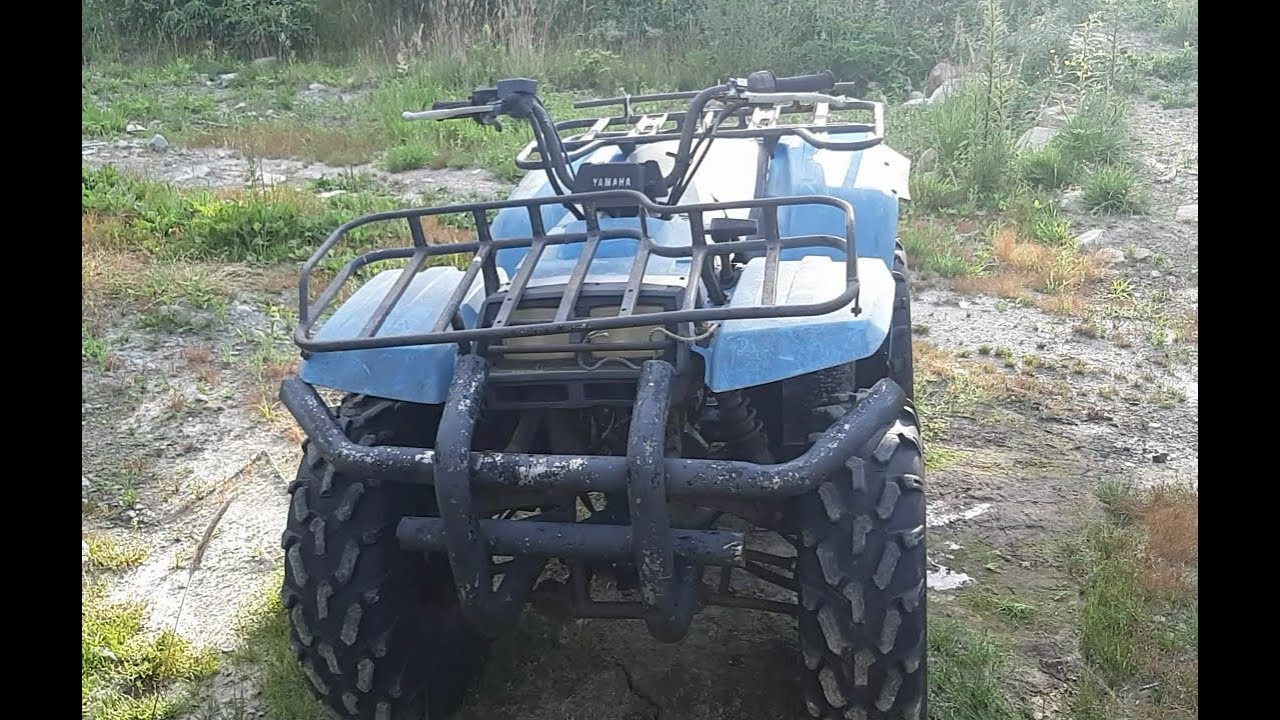 SITTING 10+ YEARS! Will this 1989 Yamaha Big Bear 350 run and drive again? part 1