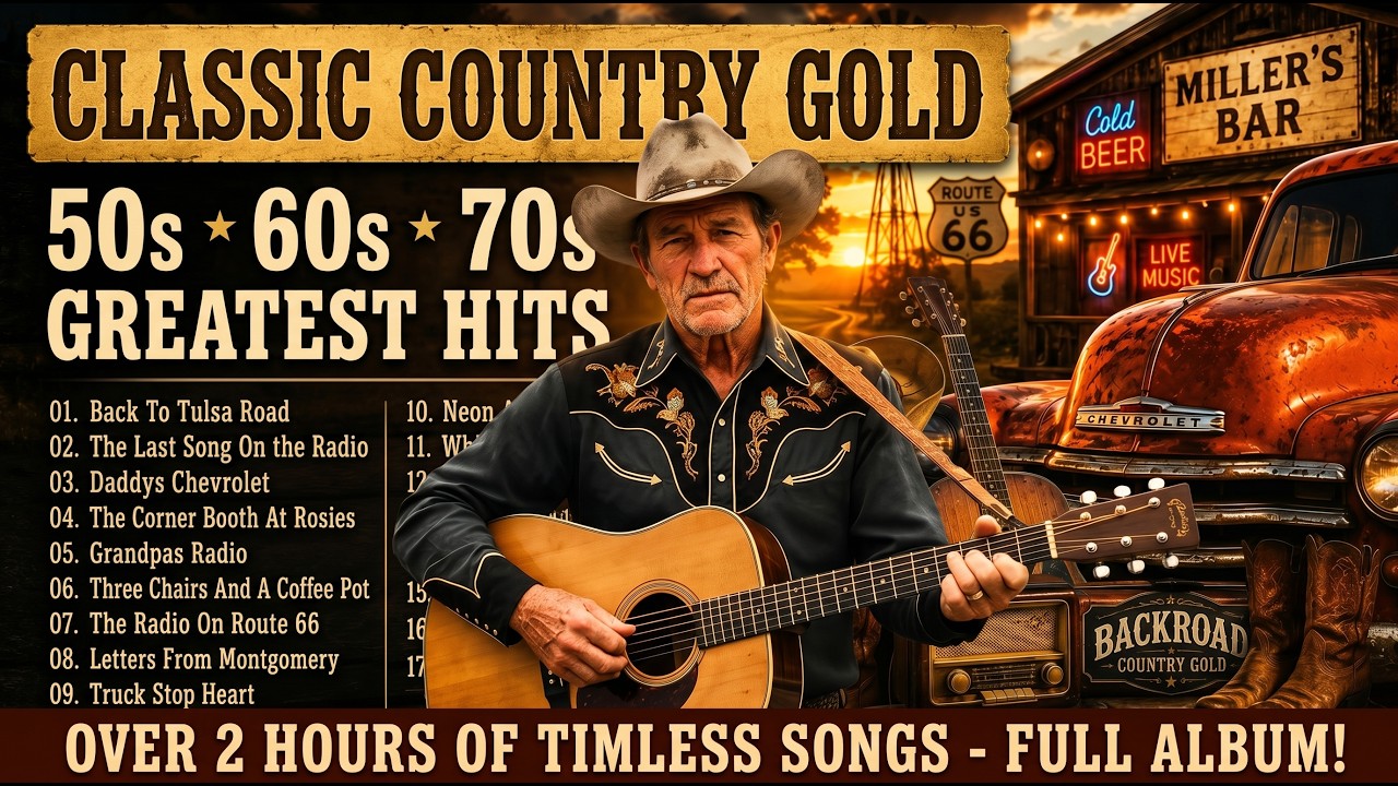 Best Song Classic Country Legends Collection | Backroad Country Gold | The Greatest Country 2026