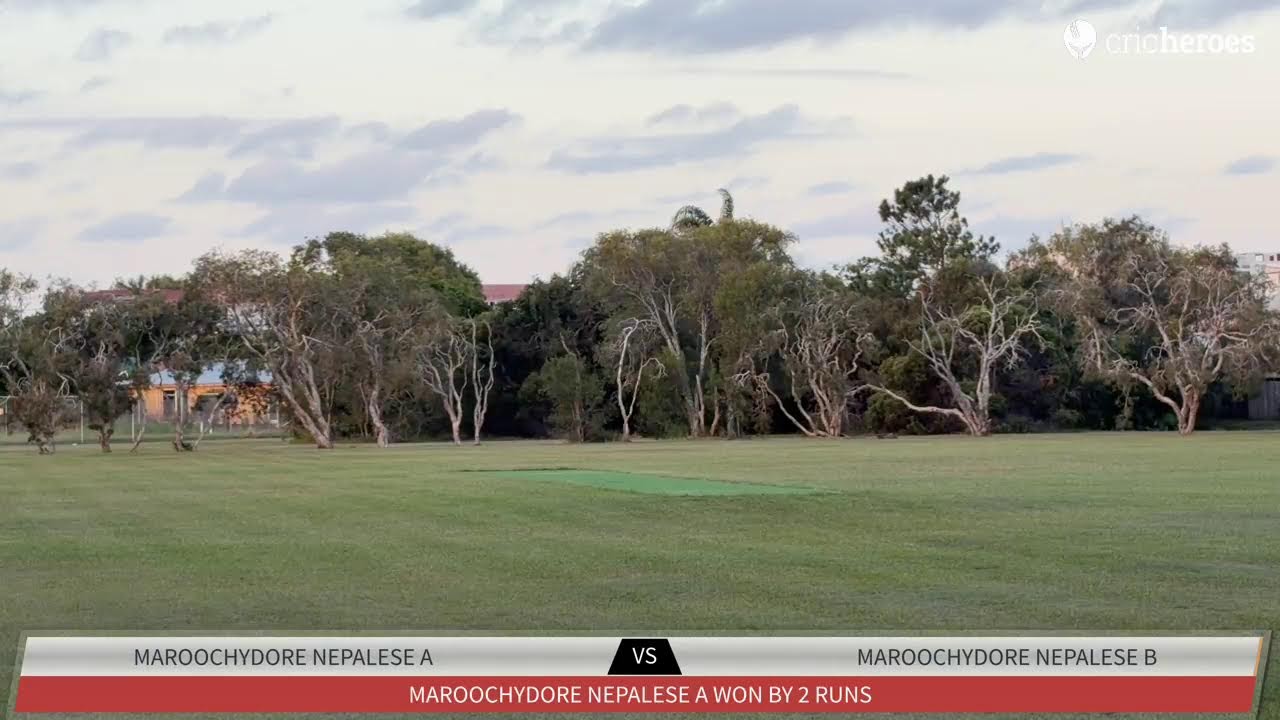 Maroochydore Nepalese A vs Maroochydore Nepalese B | Live - Sunshine Coast marcoola cricket ground