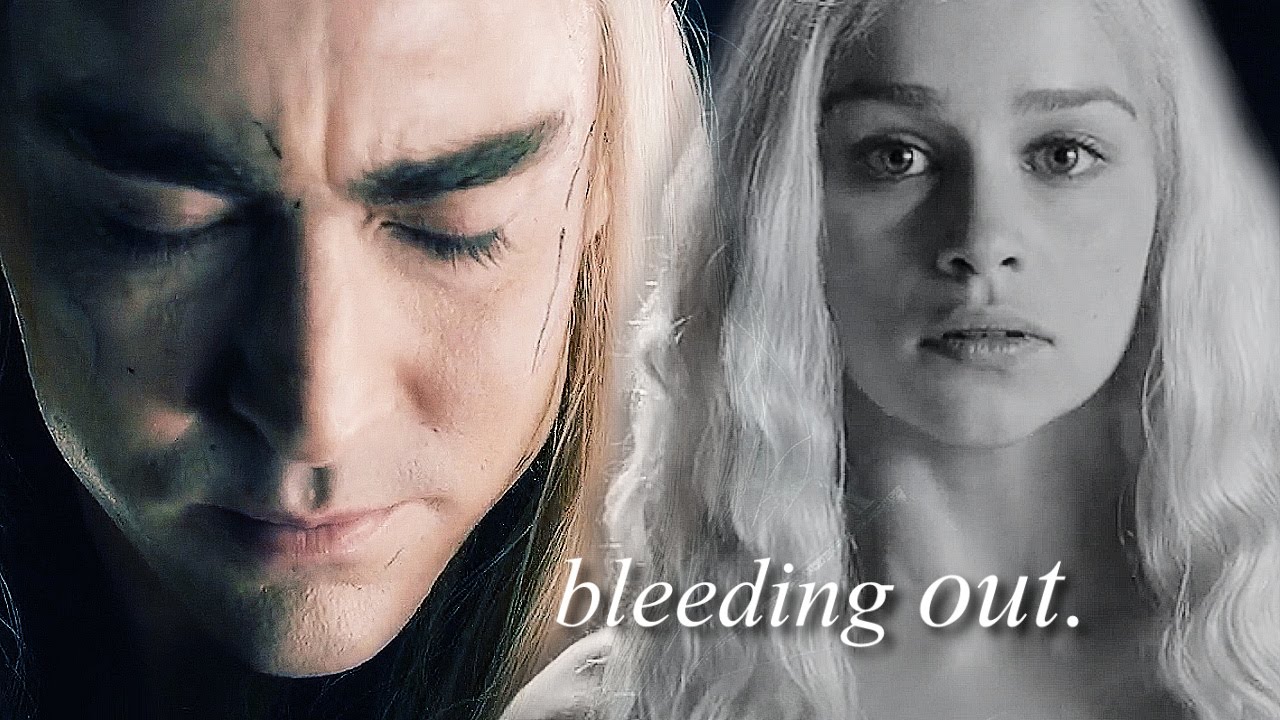» bleeding out | thranduil & calenwen.
