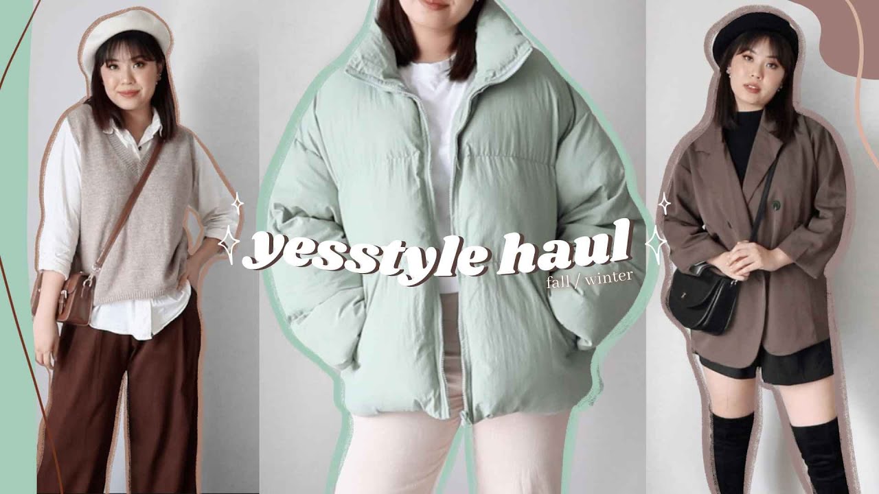 FALL/WINTER YESSTYLE TRY ON HAUL 🐻