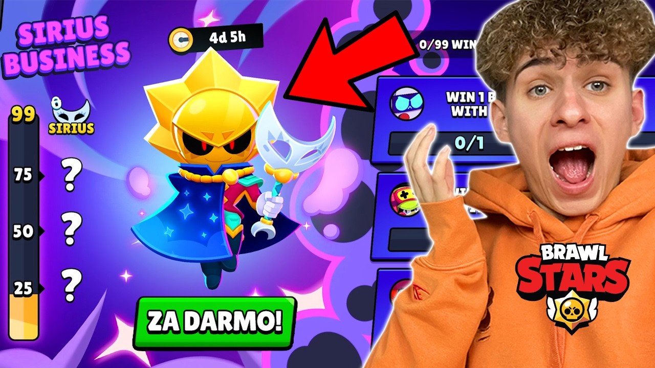 TO DZIAŁA! ✅ ZOBACZ JAK ZDOBYĆ *ZA DARMO* 100 ZADYMIARZA w BRAWL STARS! 😍