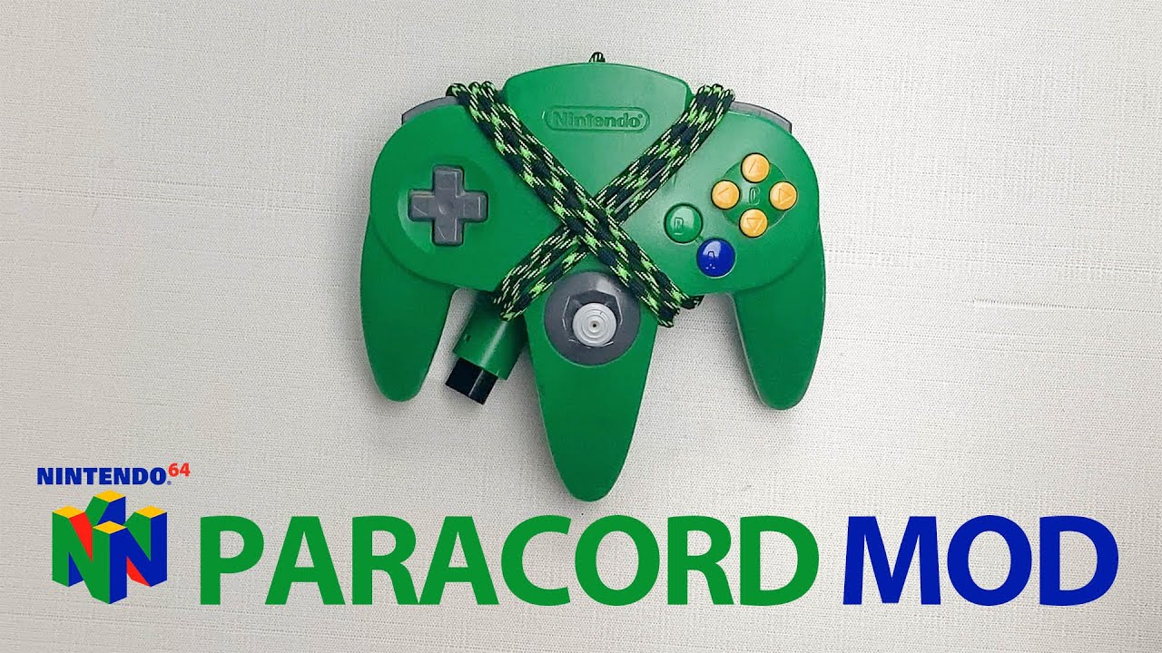 N64 Controller Paracord Mod