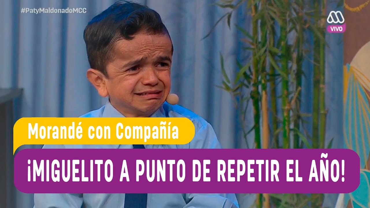 Miguelito a punto de repetir el año - Morande con Compañía 2016