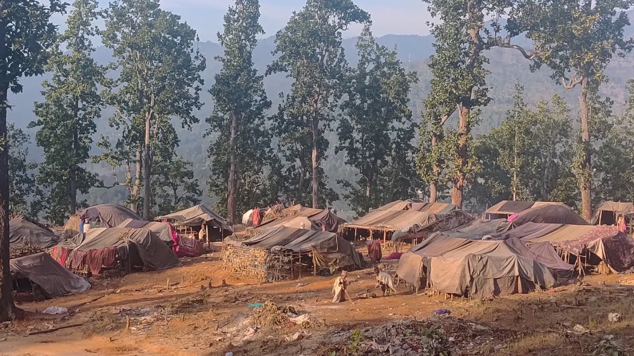 Endangered Nomadic Tribe of Nepal | Jungle Kings Raute Lifestyle, Food & Culture Very Poor Lifestyle