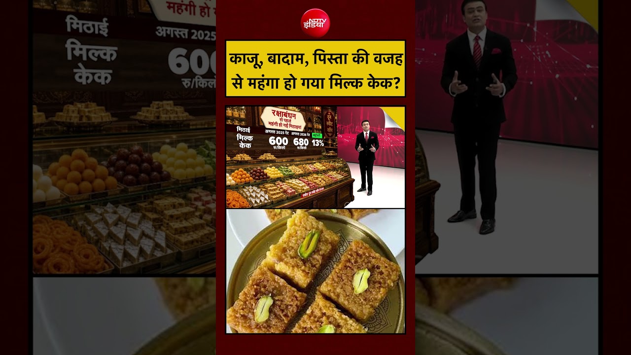 Dry Fruit Price Hike: काजू, बादाम, पिस्ता की वजह से महंगा हो गया मिल्क केक? #syedsuhail #shorts