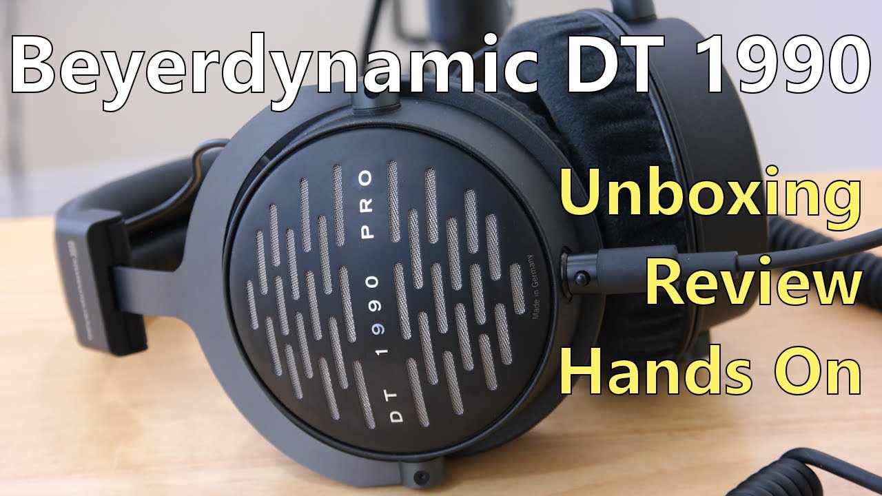 Beyerdynamic DT 1990 Pro Unboxing and Review - Wow!