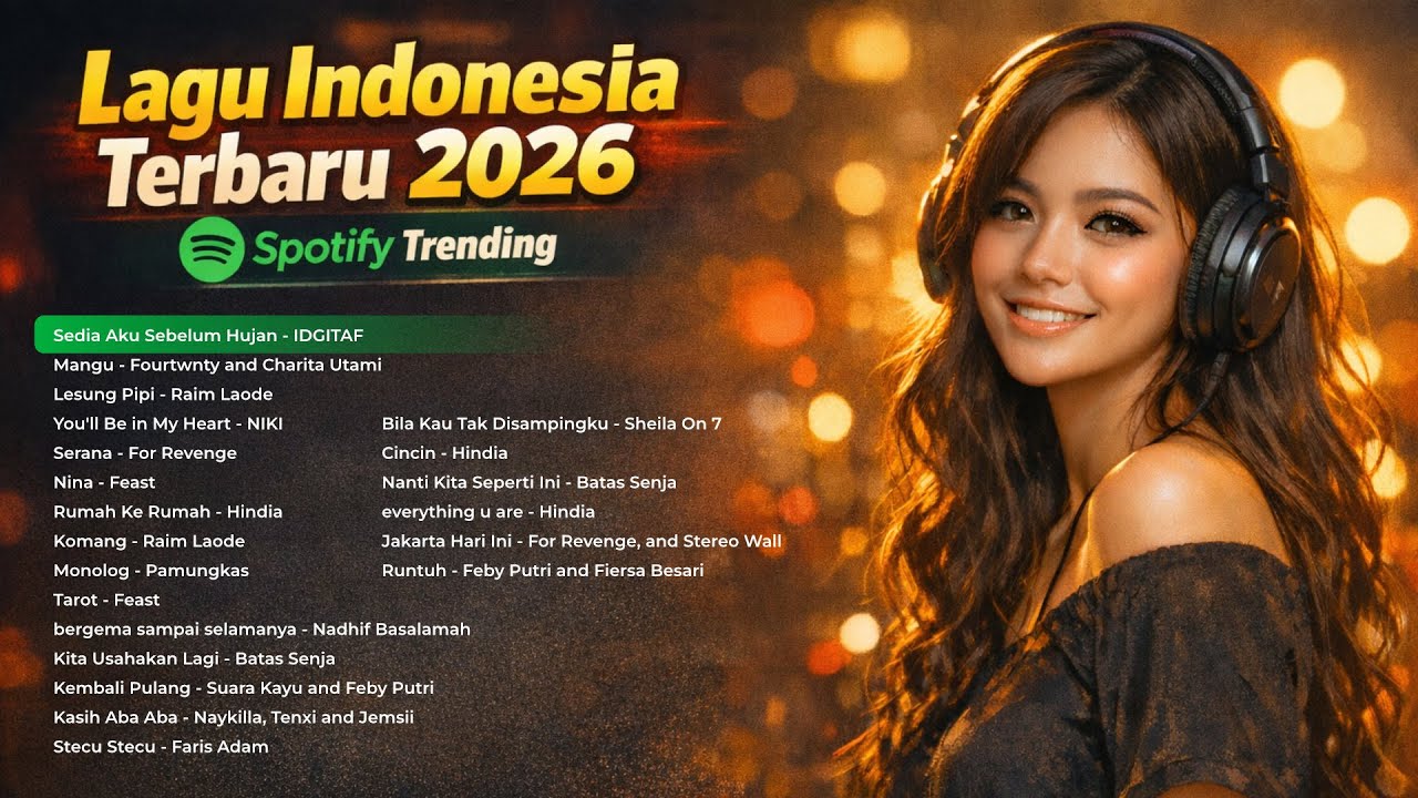 IDGITAF - Sedia Aku Sebelum Hujan | Lagu Indonesia Terbaru 2026 | Spotify Trending