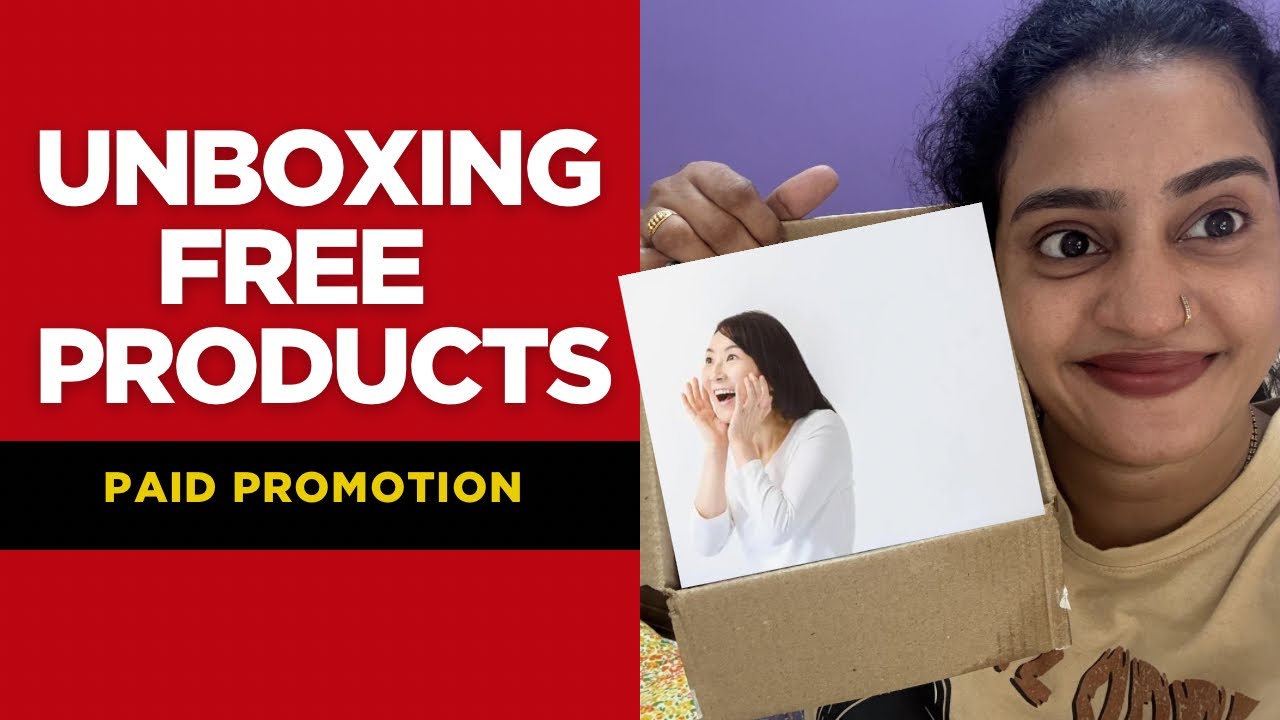  Free Cosmetic PR Unboxing 💄 | Surprise Brand Gift 😍 | @Withsanvi ￼