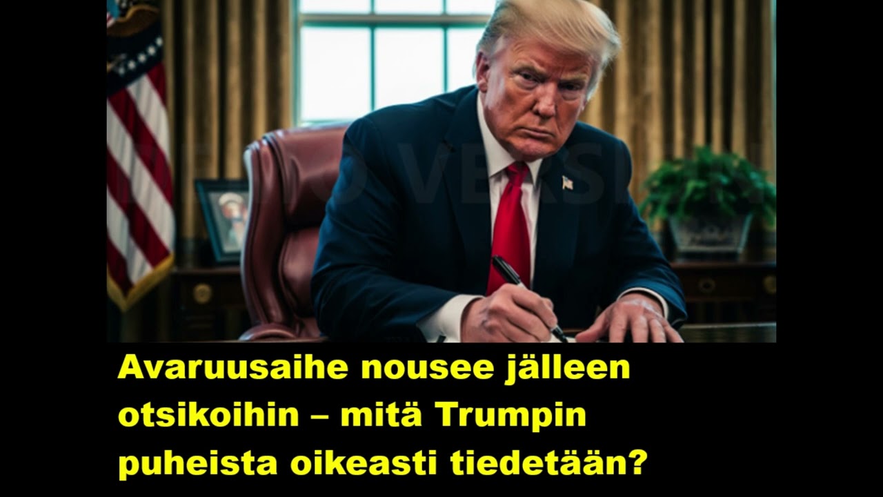 Avaruusaihe nousee jälleen otsikoihin - mitä Trumpin puheista oikeasti tiedetään