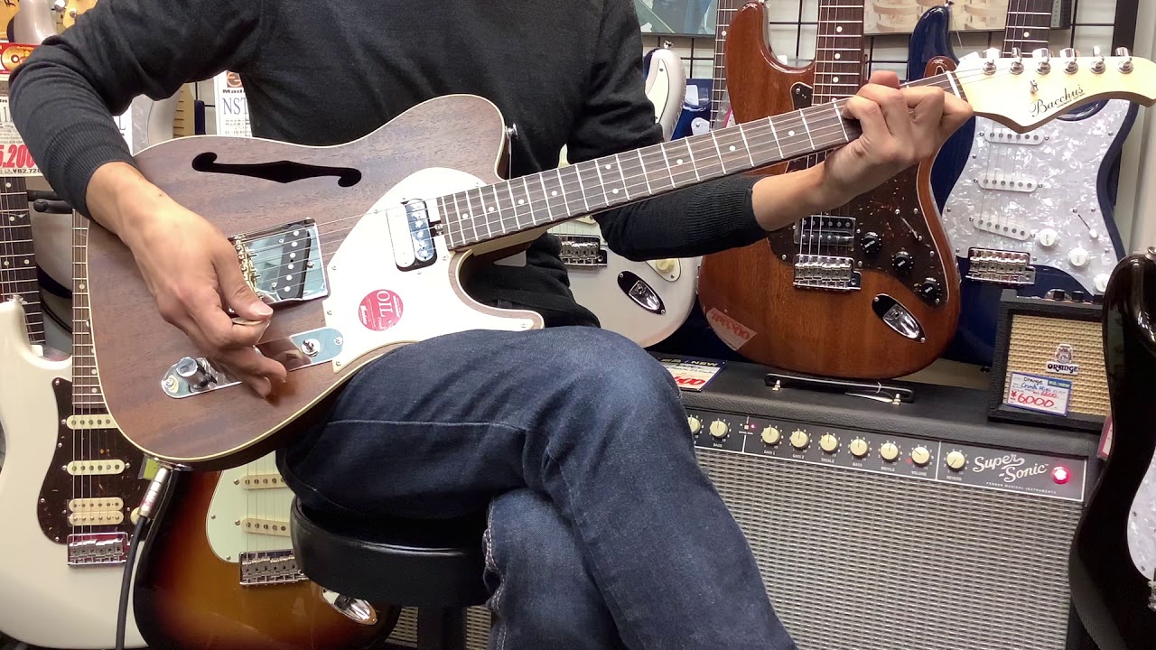 Bacchus T-HOLLOW【商品紹介@Guitar Planet】