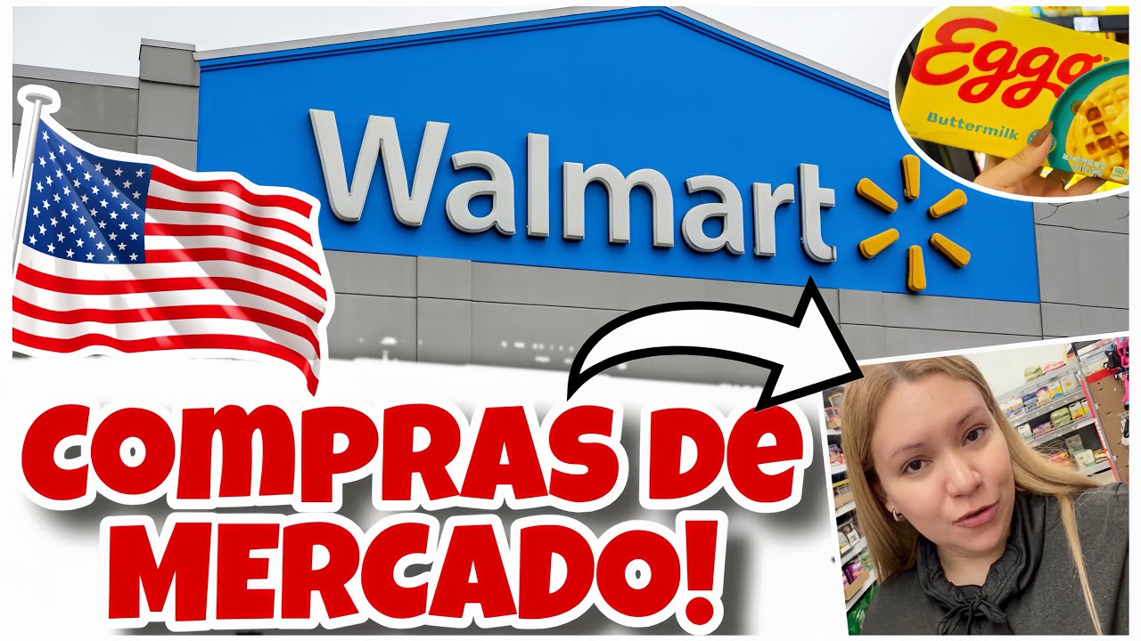 PRIMEIRAS COMPRAS DO ANO NO WALMART DOS EUA 🍇🍤🥝 ME SURPREENDI COM O PREÇO! COMPRAS DE MERCADO EUA 🇺🇸