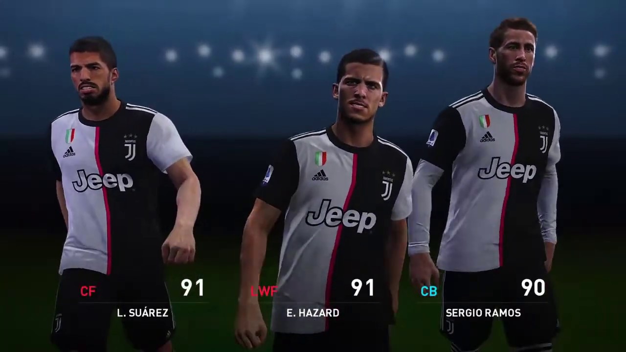 eFootball PES 2020 Random Selection Match PS4 Gameplay Data Pack 8.00