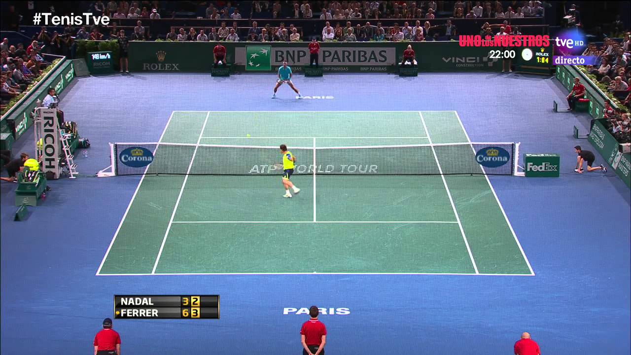 Nadal vs Ferrer HIGHLIGHTS Masters 1000 Paris 2013 SF TRUEHD