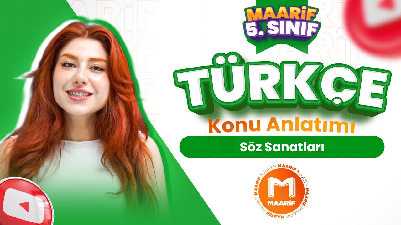 Söz Sanatları | 5. Sınıf Türkçe | Maarif Modeli | Ders 4