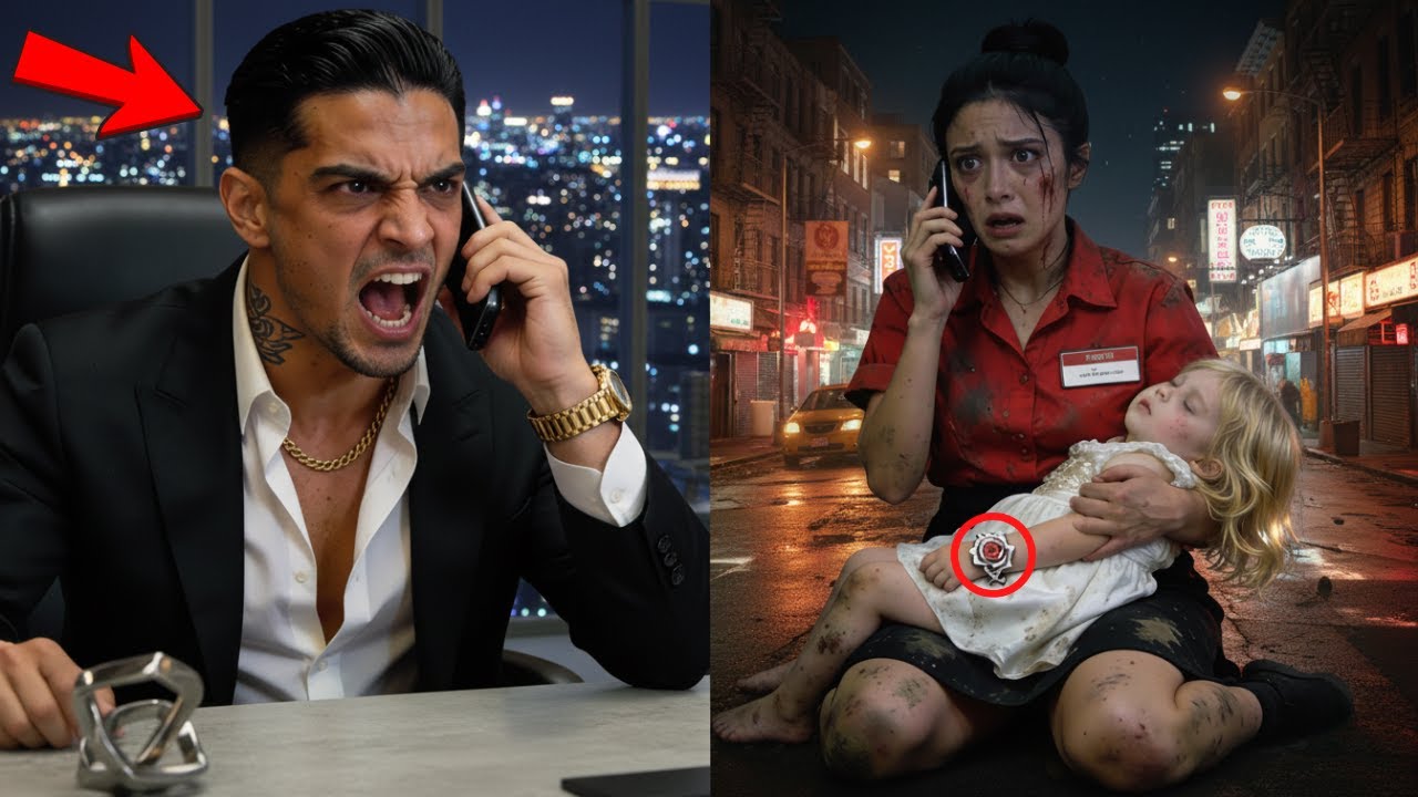 Mafya babası 23.00’te şoke eden bir telefon aldı — bir garson, kızını baygın buldu