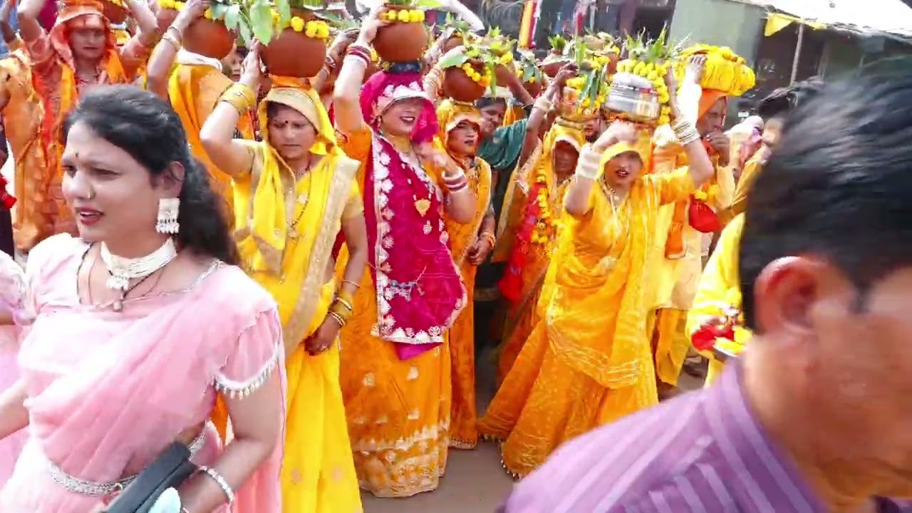 कलश यात्रा शिवपुरी