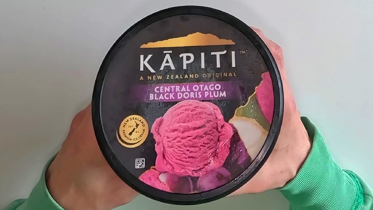 Plum Ice Cream from Kapiti
