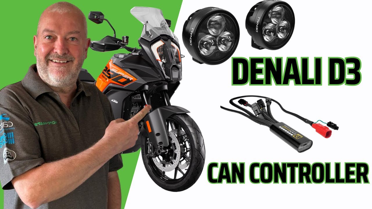 KTM 1290 Super Adventure: Step-by-Step Guide to Installing Denali 3 Lights and CANsmart Controller