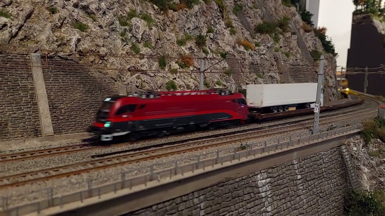 &Ouml;kombi Rola von W&ouml;rgl zum Brennersee Steinach auf der Brennerbahn - Modellismo Ferroviario  Railway