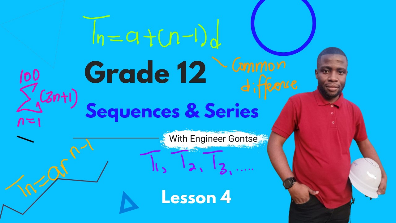 𝗚𝗿𝗮𝗱𝗲 𝟭𝟮 𝗦𝗲𝗾𝘂𝗲𝗻𝗰𝗲𝘀 𝗮𝗻𝗱 𝗦𝗲𝗿𝗶𝗲𝘀 𝗟𝗲𝘀𝘀𝗼𝗻 𝟰: 𝗔𝗿𝗶𝘁𝗵𝗺𝗲𝘁𝗶𝗰 𝗦𝗲𝗾𝘂𝗲𝗻𝗰𝗲𝘀 𝘄𝗶𝘁𝗵 𝗨𝗻𝗸𝗻𝗼𝘄𝗻 𝗩𝗮𝗹𝘂𝗲𝘀