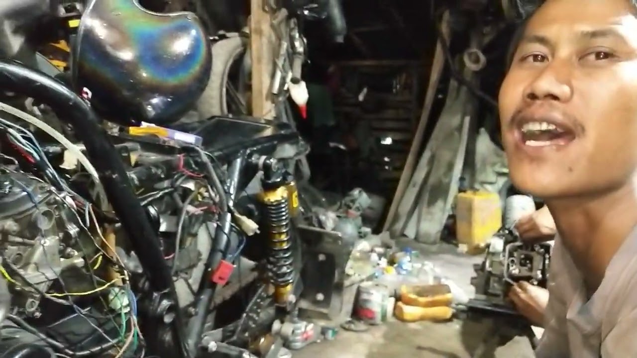 Cek perkabelan CB 400 yg dirubah CDI SHOGUN