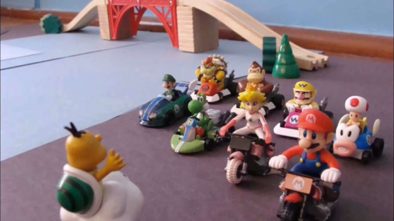 Mario Kart Stop Motion - Mushroom Bridge
