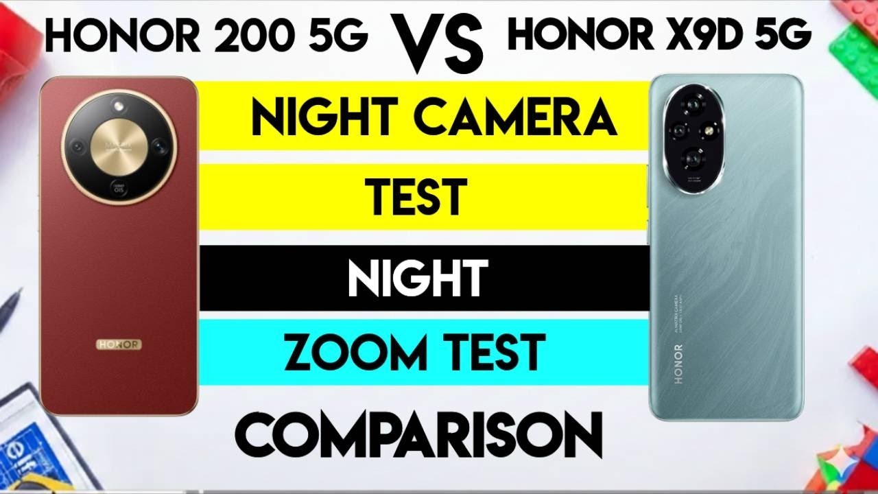 Honor X9d vs Honor 200 Night Camera Test + Zoom Comparison