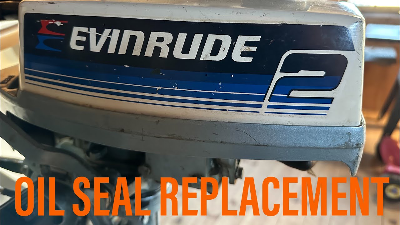 Замена нижнего узла подвесного мотора Evinrude 2 л.с. 1979 года и сборка водяного насоса