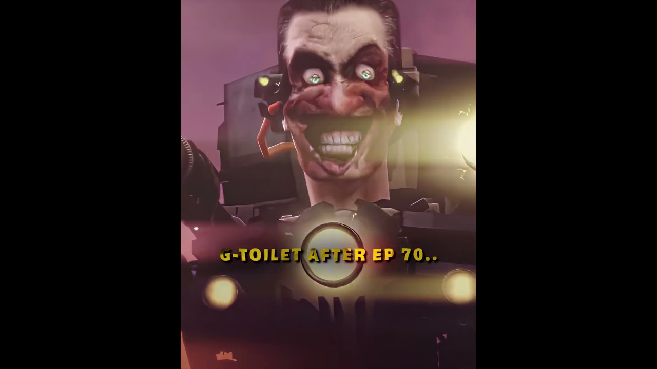 G-Toilet Before And After Episode 70 ☠️🔥 | #edit #skibiditoilet #fypシ゚viral