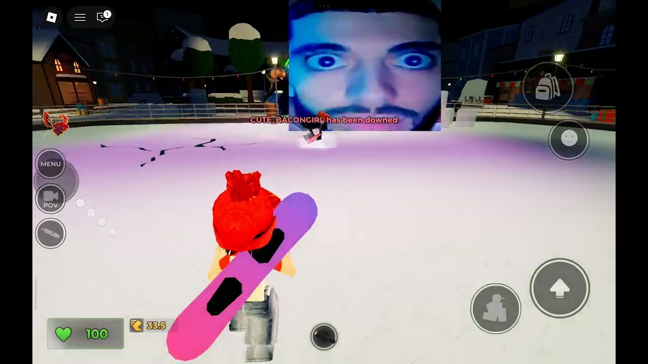 Playing a music and playing evade