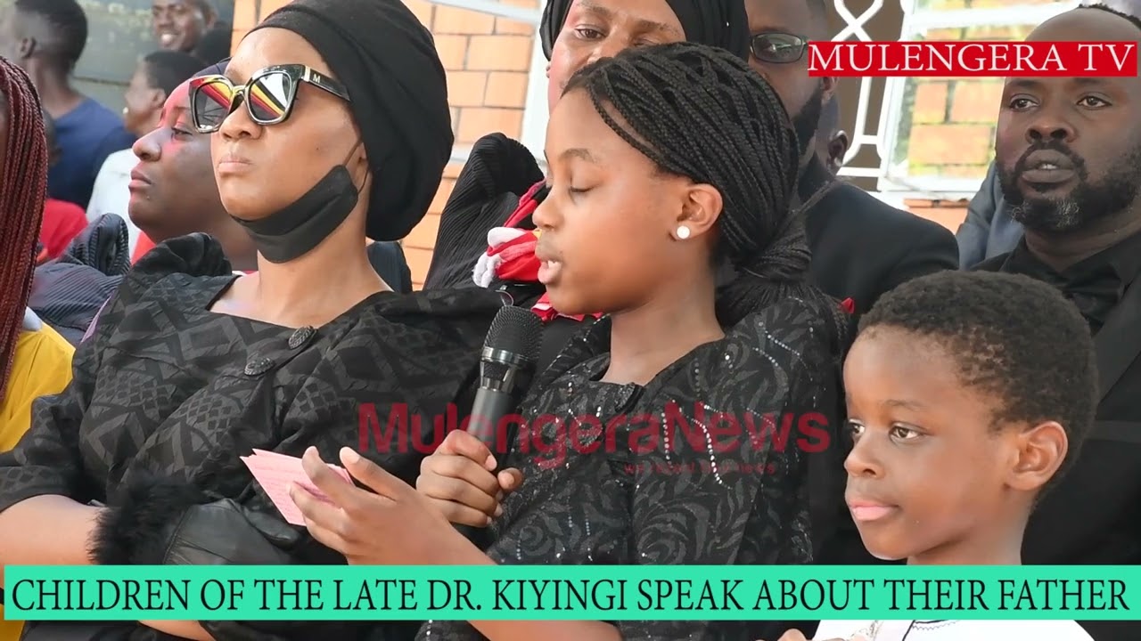 KIYINGI'S CHILDREN SPEAK ABOUT THEIR LIFE WITH THEIR FATHER  NOW THE LATE DR. KIYINGI.