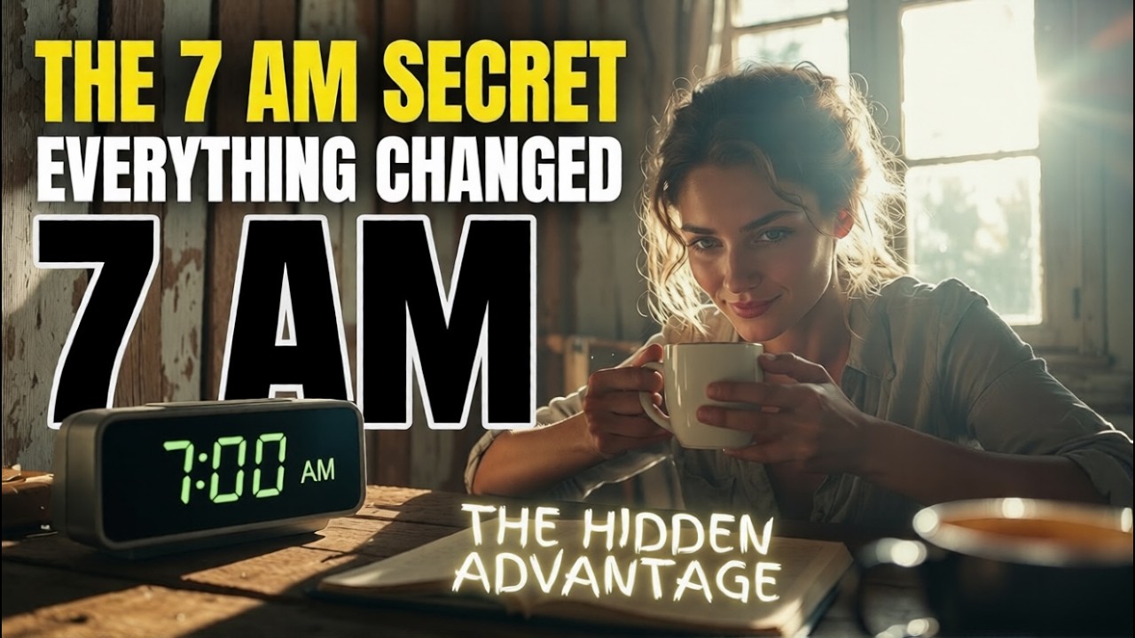 If You Wake Up at 7 AM, This Happens to Your Brain | The Hidden Secret of Morning Discipline