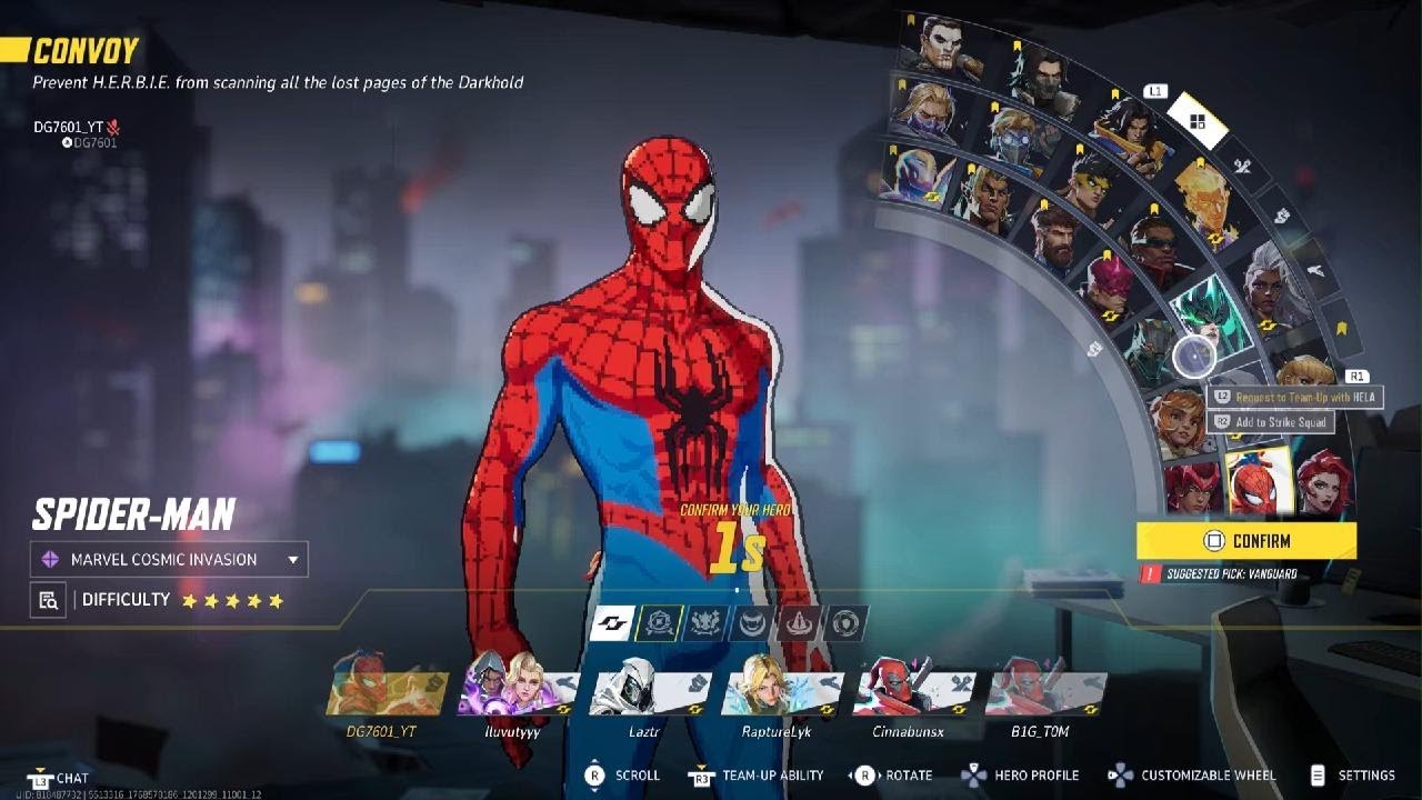 Marvel Rivals Marvel Cosmic Invasion Spider-Man Skin