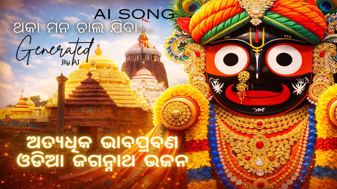 ଥକା  ମନ  ଚାଲ  ଯିବା.. || AI ଓଡ଼ିଆ ଭଜନ || Soft Emotional LOFI Odia Bhajan || EKKA AiTune