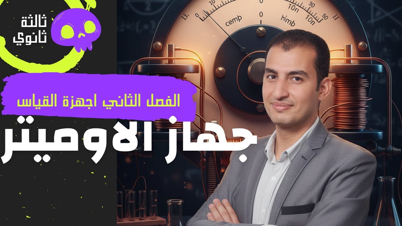 شرح الاوميتر بأسهل طريقة | فيزياء تالتة ثانوي | سؤال مضمون في الامتحان
