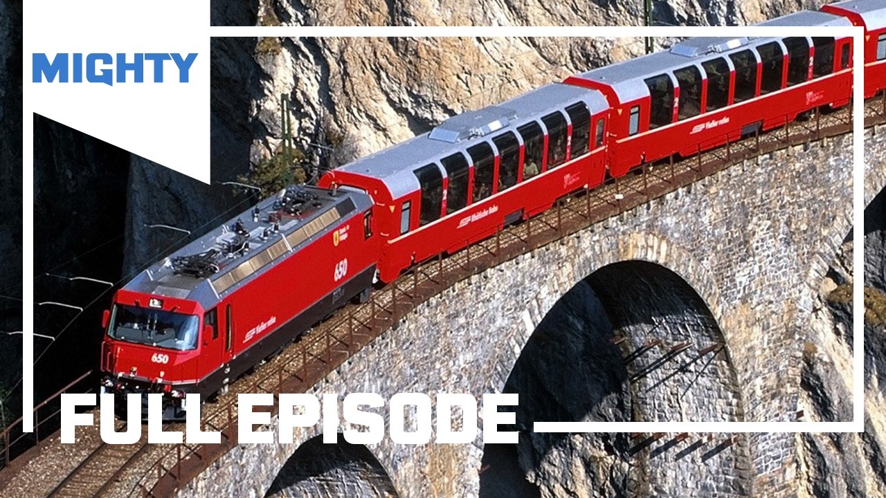 Mighty Trains: Путешествие на Bernina Express зимой | Сезон 3, Эпизод 3 (Полный эпизод) | MIGHTY