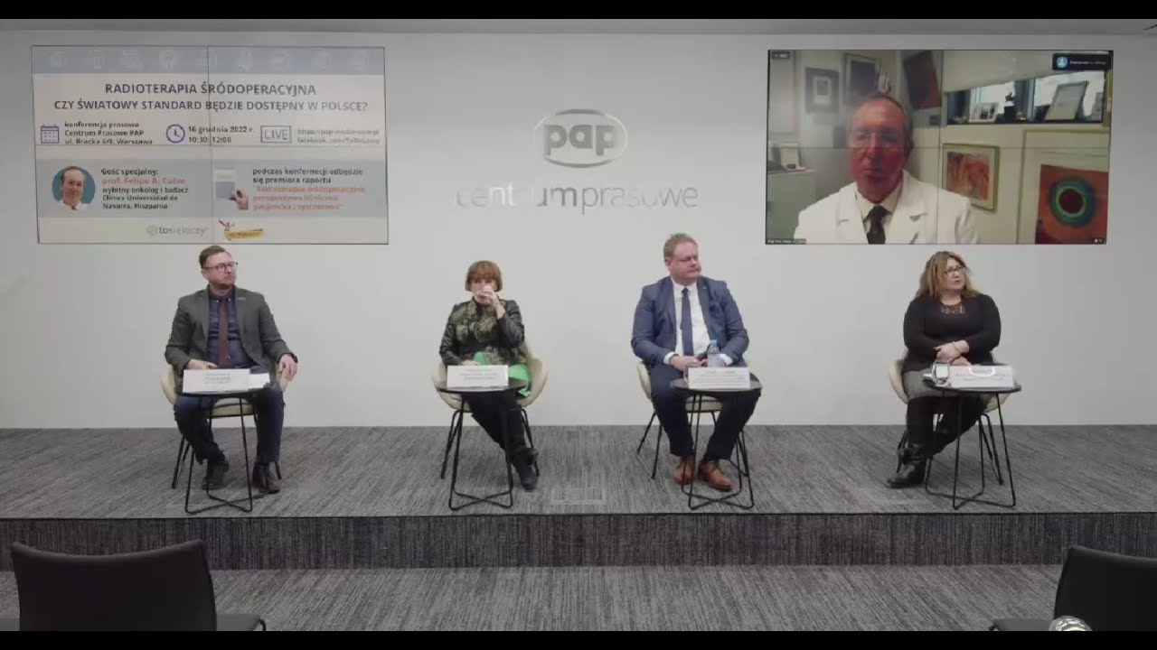 Radioterapia śródoperacyjna - czy światowy standard będzie dostępny w Polsce - relacja z konferencji