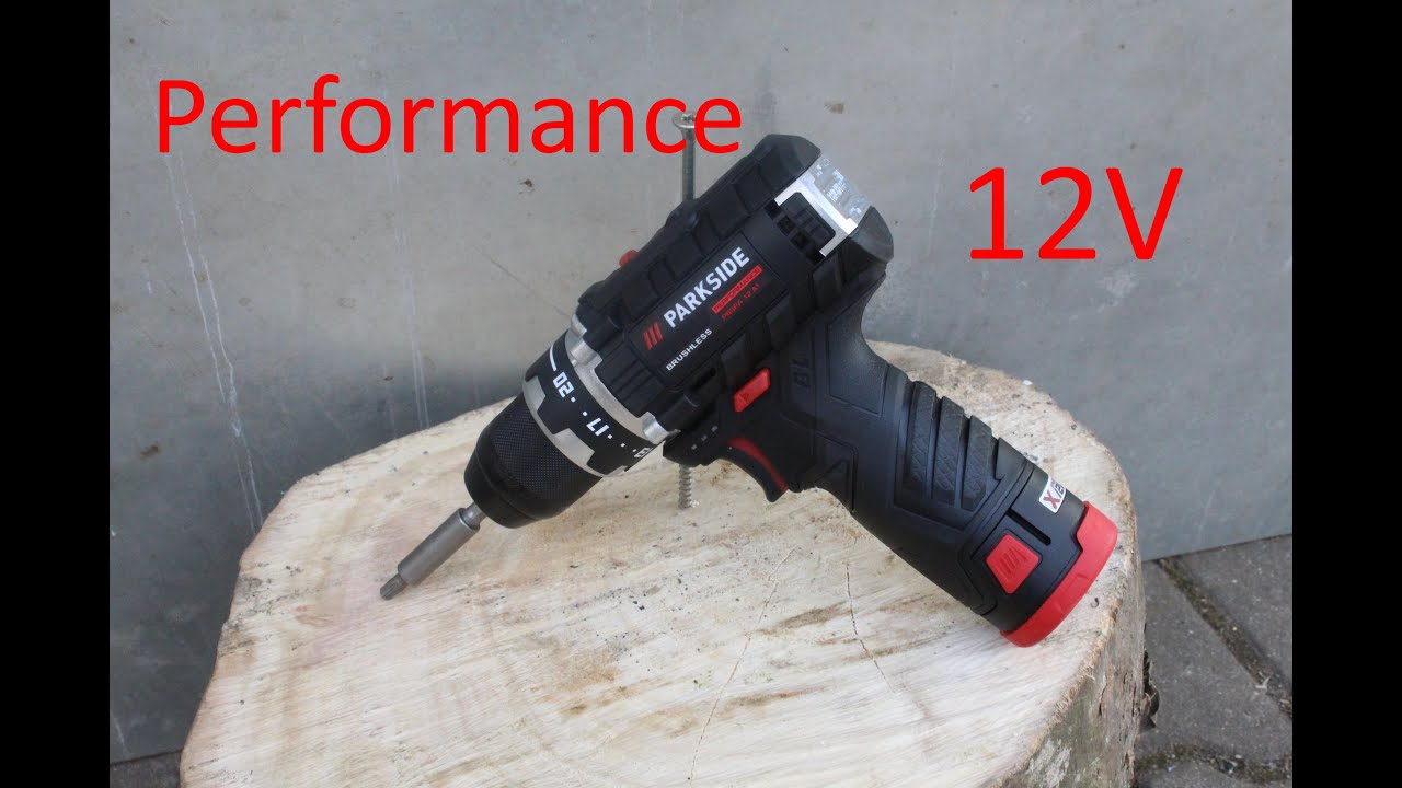 Parkside Performance 12V Akkuschrauber im Test (Brushless Motor)