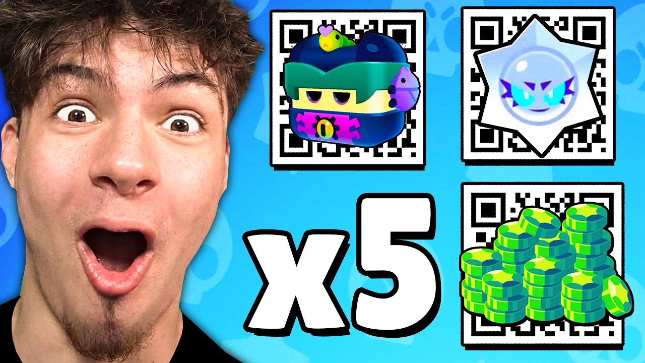 Полностью рабочий бесплатный QR-код Vince Box! Ультралегендарный Starr выпадает каждому! - Brawl ...